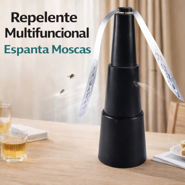 Mini Ventilador Repelente de Mosquitos Portátil